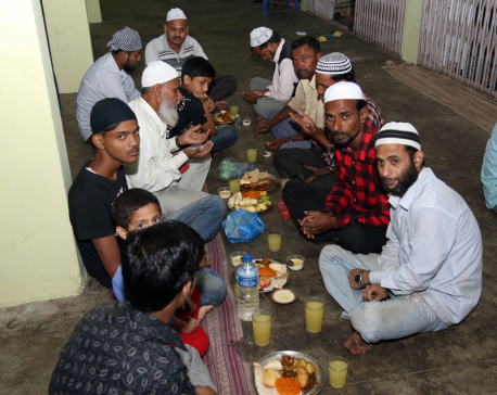 Rautahat Muslim community celebrating Edi-al-Fitr with merriment