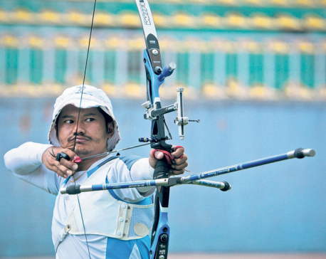 Nepali archery aims second round entry