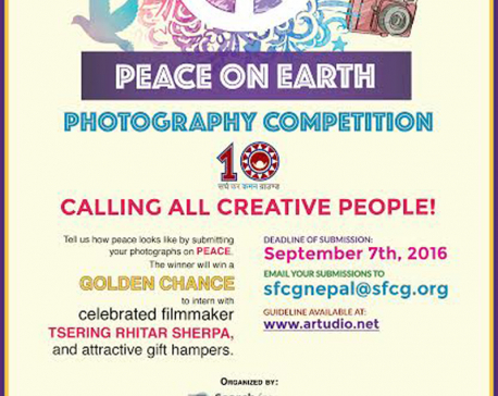 SFCG Nepal announces peace video and photography contest