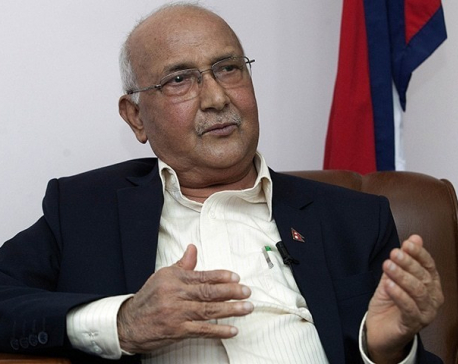 Change in provincial boundaries not demand of Nepalis: Oli