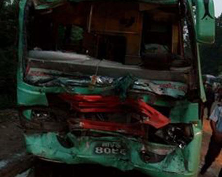 65 injured in Makawanpur bus collision