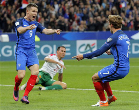 Gameiro and Promes shine for France and Netherlands