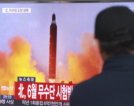 US, S. Korea say latest N. Korea missile launch fails