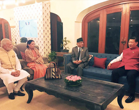 Informal trilateral meet a pleasant coincidence: PM Dahal