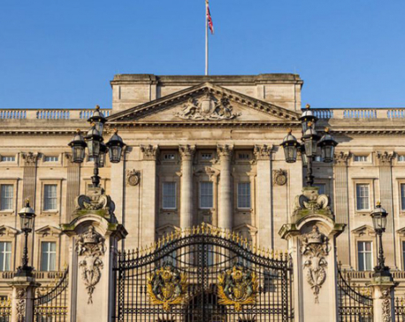 Man arrested in London after climbing Buckingham Palace gate