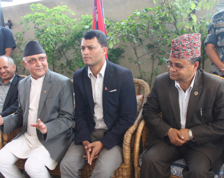 Oli calls for implementing constitution in time