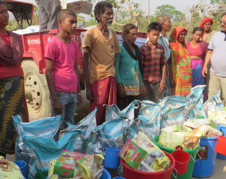 33 Musahar families overjoyed to receive food items (with photo feature)