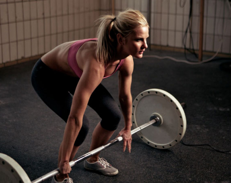 Weight lifting for women