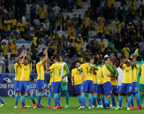 Brazil become first team to qualify for World Cup