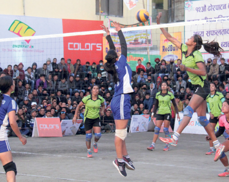Reed Model in strong position to win Dhorpatan volleyball