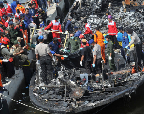 17 still missing after Indonesia boat fire kills 23
