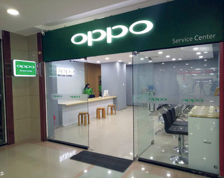OPPO opens service center in Kamalpokhari