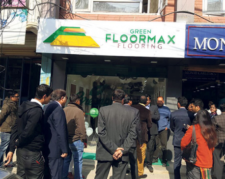 Green Floormax opens showroom at Kumaripati