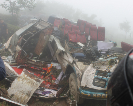 13 including ex-state minister killed in bus accident