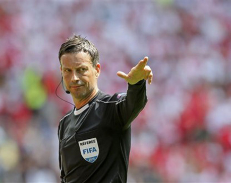 UEFA picks referee Clattenburg for France-Portugal final
