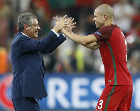 Pepe, Portugal's key defender, doubtful for Wales semi