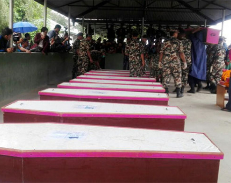Coffins from Kabul bring tear to everyone at  TIA (with photo/video)