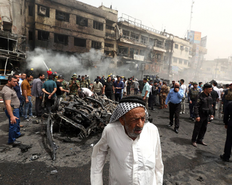 Iraqi officials: attack on Shiite shrine kills 37, wounds 62