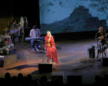 Nepal's most popular Buddhist nun is a musical rock star
