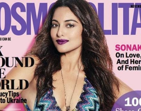 Sizzling Sonakshi Sinha slays in Cosmopolitan cover