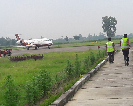 Lack of parking space troubles Dhangadhi Airport