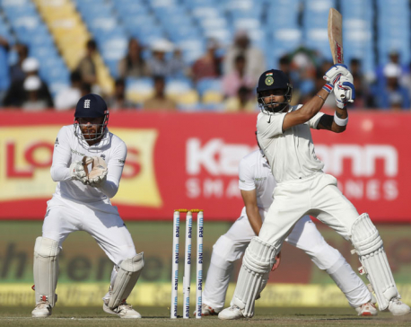 Defiant Kohli denies England win in opening India test