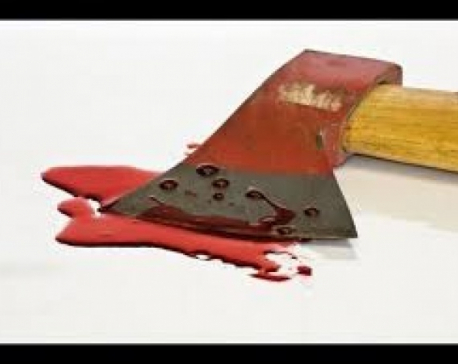 Woman axes hubby to death