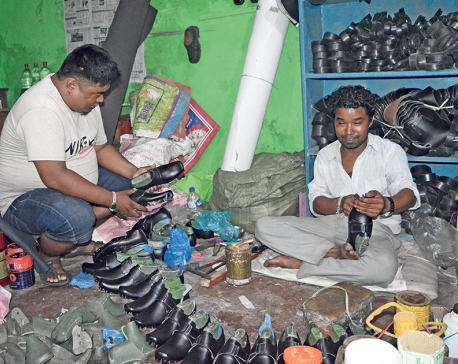 Gurung breaks with tradition to make shoes