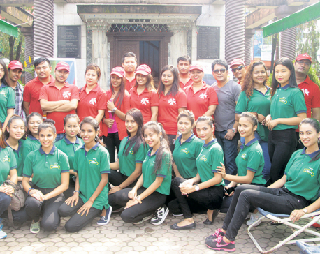 Miss Purbanchal Contestants for Blood Donation