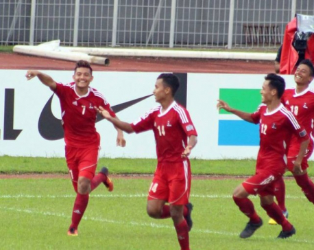 Nepal enters final defeating Laos 3-0 in penalty shootout ( photo/video)