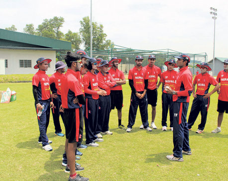 Nepal takes on Thailand in ACC U-19 cricket tournament