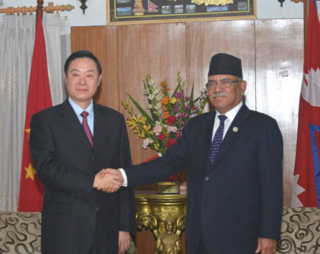 PM asks Liu to facilitate Chinese Prez's visit to Nepal