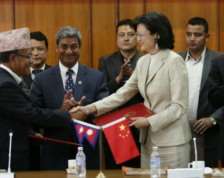 China, Nepal exchange certificate for handover of Araniko Highway Maintenance Project