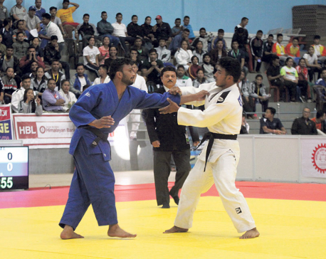 Shrestha wins gold, becomes first Nepali male judoka to defeat Indian opponent after 23 years