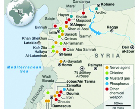 Infographics: Chemical attacks in Syria