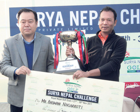 Bhuwan wins Surya Nepal NPGA Tour Championship