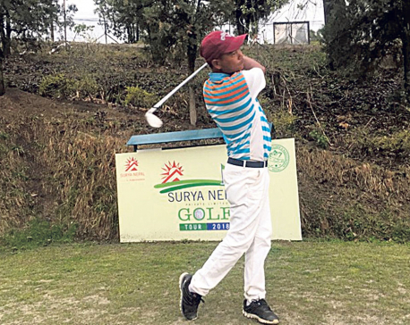 Bhuwan maintains lead on second day