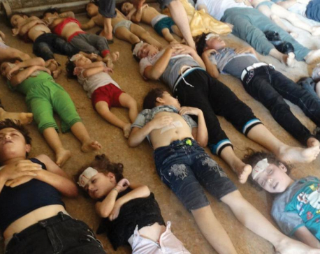 Five hundred people were poisoned in Syrian gas attack that killed 43 people including children: WHO