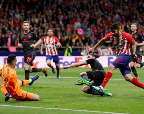 Costa haunts Arsenal again to send Atletico into final