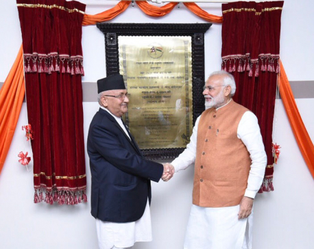 PM Oli, Modi jointly inaugurate 400-bed Dharmashala