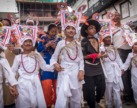 Gaijatra festival being observed with gusto (photo feature)