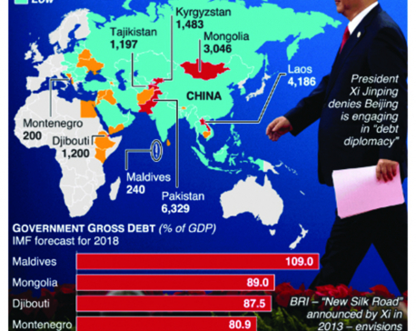 Infographics: China’s “Silk Road” project runs into debt jam