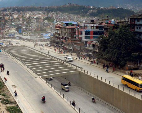 Drivers, commuters, police delighted by the opening of underpass at Kalanki