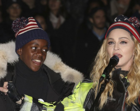 Madonna is the Queen of Pop and a soccer mom, too