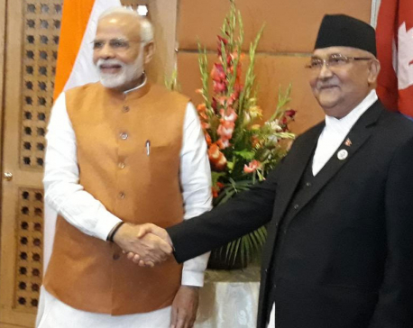 PM Oli, Modi witness MOU signing on Raxaul-Kathmandu railway line