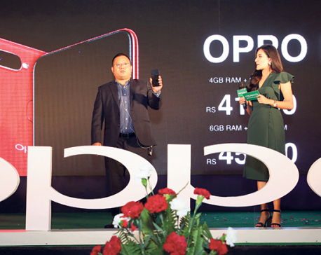 OPPO launches F9 smartphone in Nepal