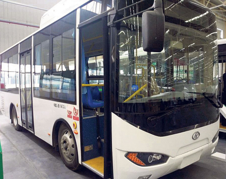 Nepal's first e-bus to be operated in the valley within three months