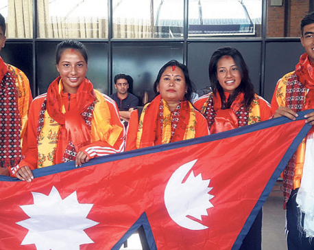Nepal lawn tennis team leaves for Malaysia