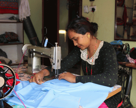 Returnee women migrants starting their own businesses