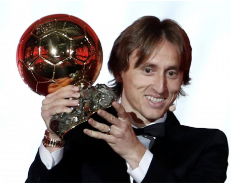 Modric criticizes Ballon d'Or gala snub by Messi, Ronaldo